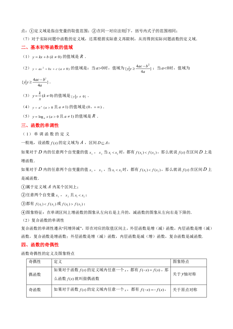 专题05函数的概念与性质（4大考向真题解读）-原卷版_2024-2025高三（6-6月题库）_2024年08月试卷_08202025版《真题题源解密-专题分类》数学