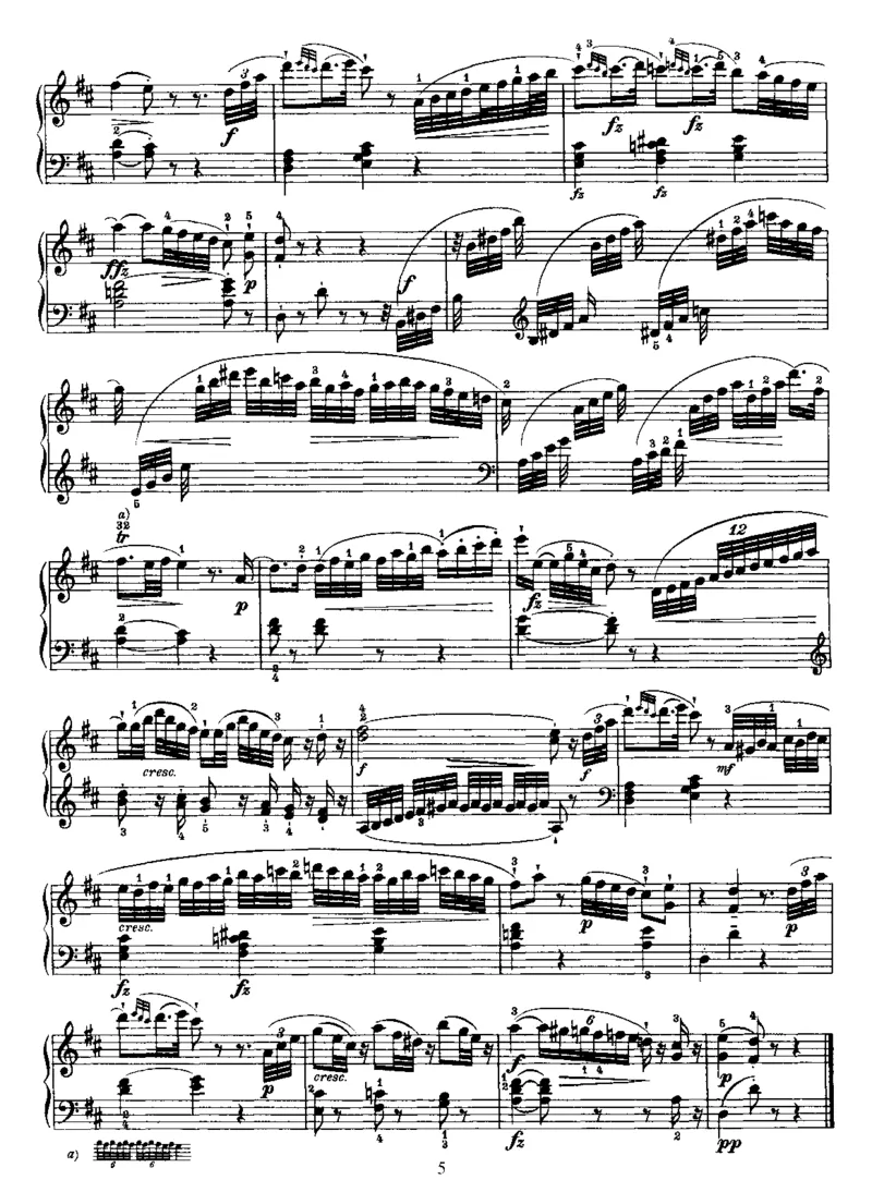 PianoSonataNo42inD_NoRestriction_一万首著名钢琴曲谱哈农贝多芬合集视频教学电子版高清无水印可打印_1古典钢琴知名音乐家谱_海顿钢琴谱全集_奏鸣曲