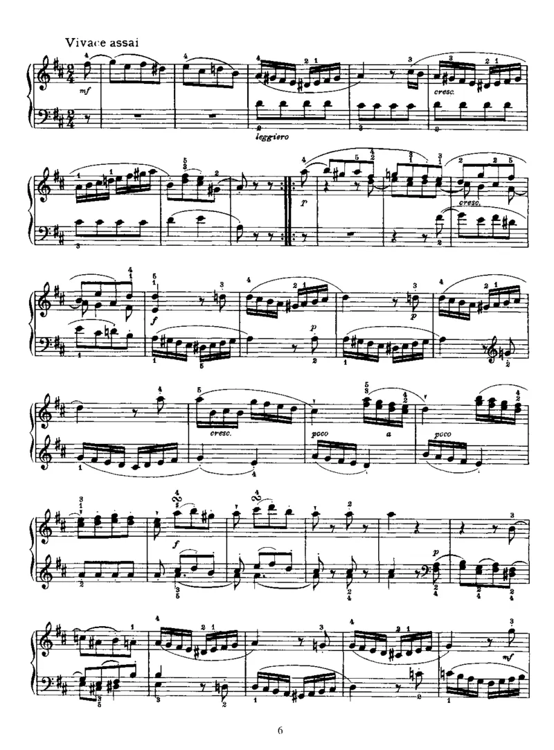 PianoSonataNo42inD_NoRestriction_一万首著名钢琴曲谱哈农贝多芬合集视频教学电子版高清无水印可打印_1古典钢琴知名音乐家谱_海顿钢琴谱全集_奏鸣曲