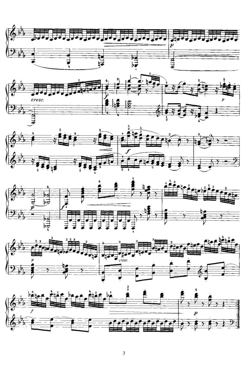 PianoSonataNo52inEb_NoRestriction_一万首著名钢琴曲谱哈农贝多芬合集视频教学电子版高清无水印可打印_1古典钢琴知名音乐家谱_海顿钢琴谱全集_奏鸣曲