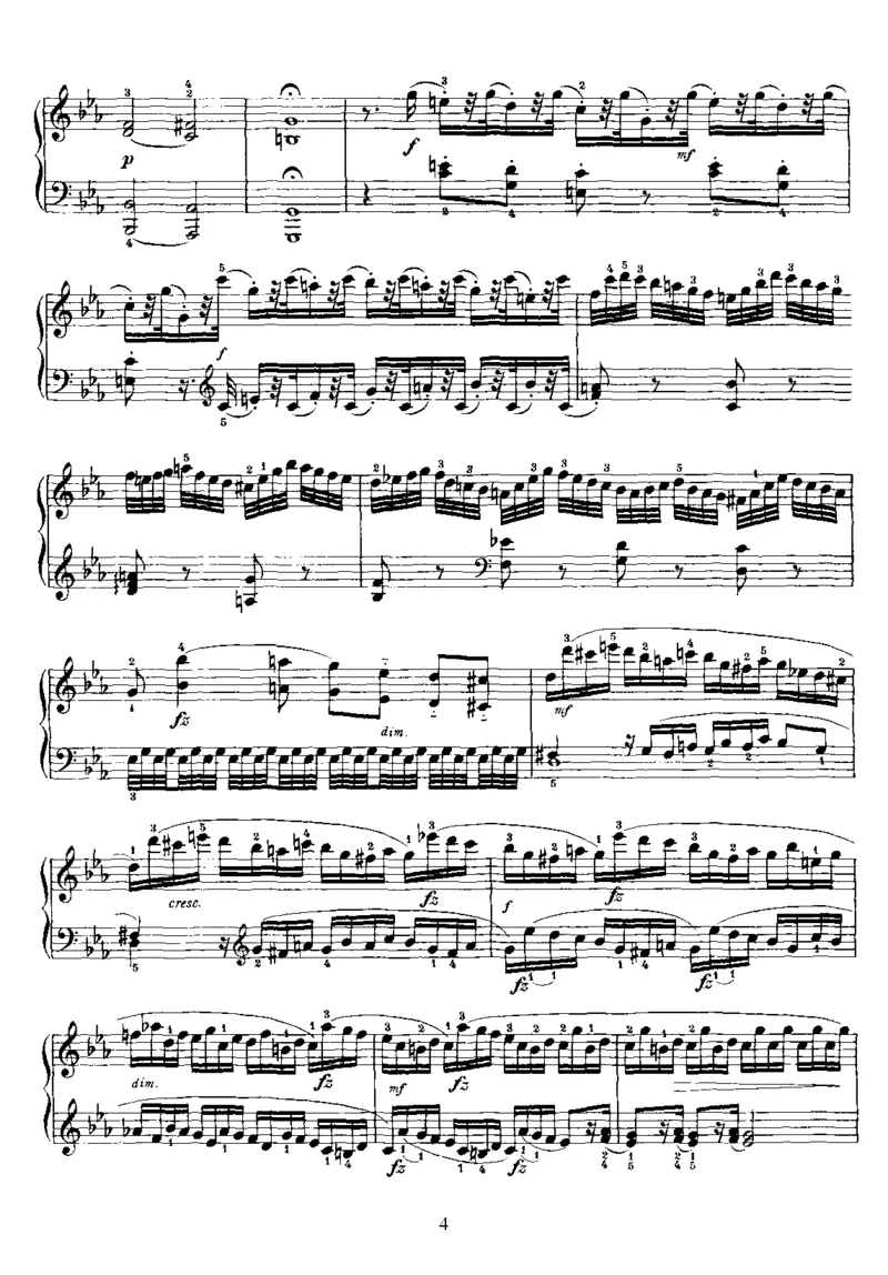 PianoSonataNo52inEb_NoRestriction_一万首著名钢琴曲谱哈农贝多芬合集视频教学电子版高清无水印可打印_1古典钢琴知名音乐家谱_海顿钢琴谱全集_奏鸣曲