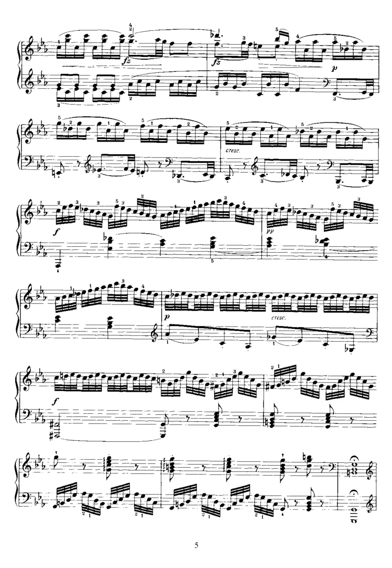 PianoSonataNo52inEb_NoRestriction_一万首著名钢琴曲谱哈农贝多芬合集视频教学电子版高清无水印可打印_1古典钢琴知名音乐家谱_海顿钢琴谱全集_奏鸣曲