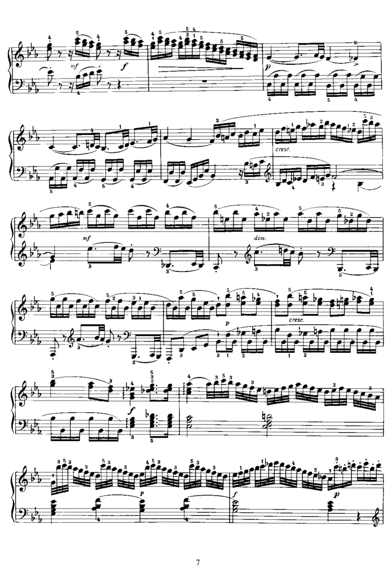 PianoSonataNo52inEb_NoRestriction_一万首著名钢琴曲谱哈农贝多芬合集视频教学电子版高清无水印可打印_1古典钢琴知名音乐家谱_海顿钢琴谱全集_奏鸣曲