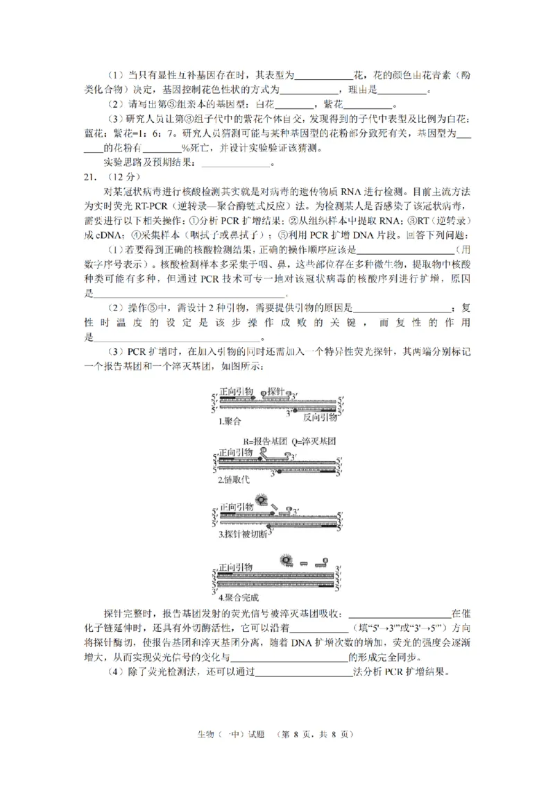 生物（一中）_2_2024年5月_01按日期_1号_2024届湖南省长沙市第一中学高考适应性演练(二）_2024届湖南省长沙市第一中学高考适应性演练(二）生物试题