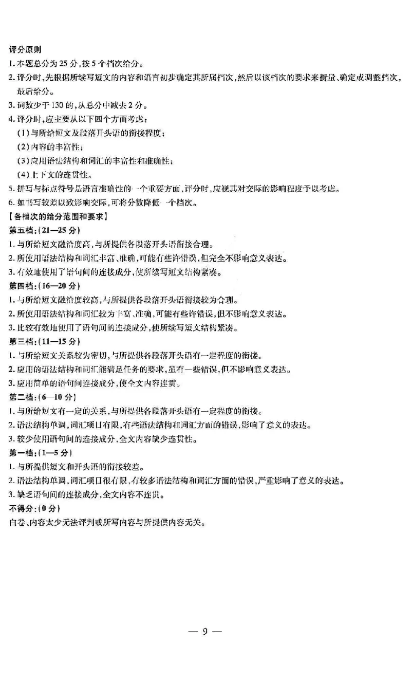 英语答案_2024年5月_01按日期_11号_2024届山西省晋中市高三下学期5月高考适应训练考试_2024届山西省晋中市高三下学期5月适应训练考试英语试卷