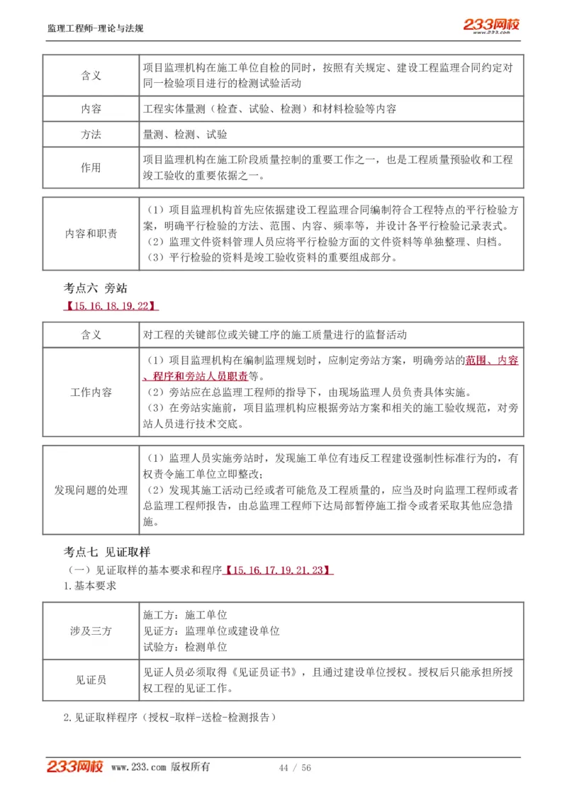 WM_Removed_1-10_监理工程师_2025监理工程师_2025年监理工程师-各大机构_2025年监理-概论_机构3-223_03.高频考点-代.楠_讲义