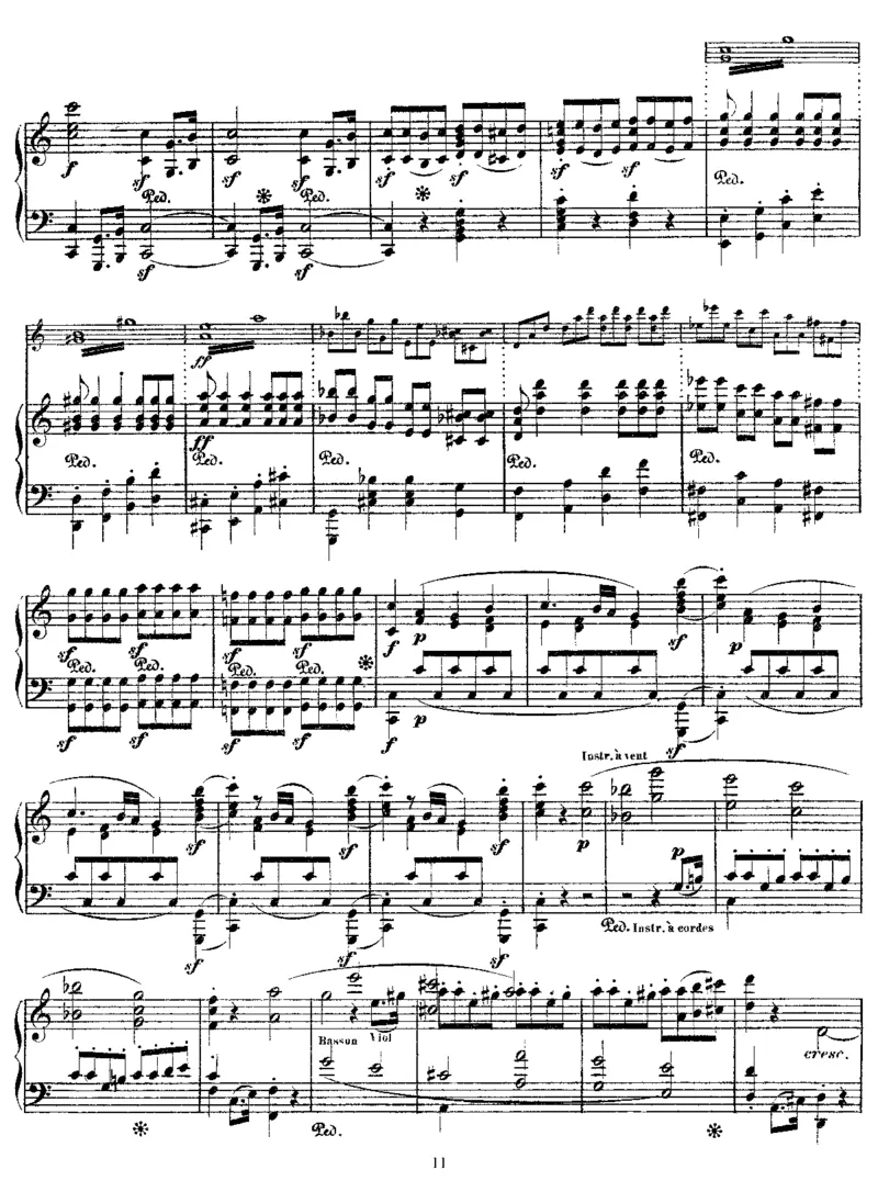 SymphonyNo1inC(Beethoven)_一万首著名钢琴曲谱哈农贝多芬合集视频教学电子版高清无水印可打印_1古典钢琴知名音乐家谱_李斯特钢琴谱全集_改编贝多芬