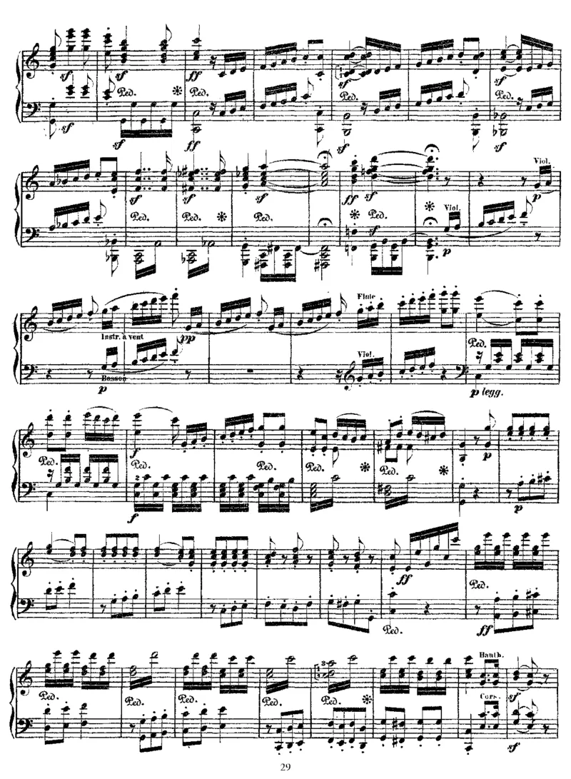 SymphonyNo1inC(Beethoven)_一万首著名钢琴曲谱哈农贝多芬合集视频教学电子版高清无水印可打印_1古典钢琴知名音乐家谱_李斯特钢琴谱全集_改编贝多芬