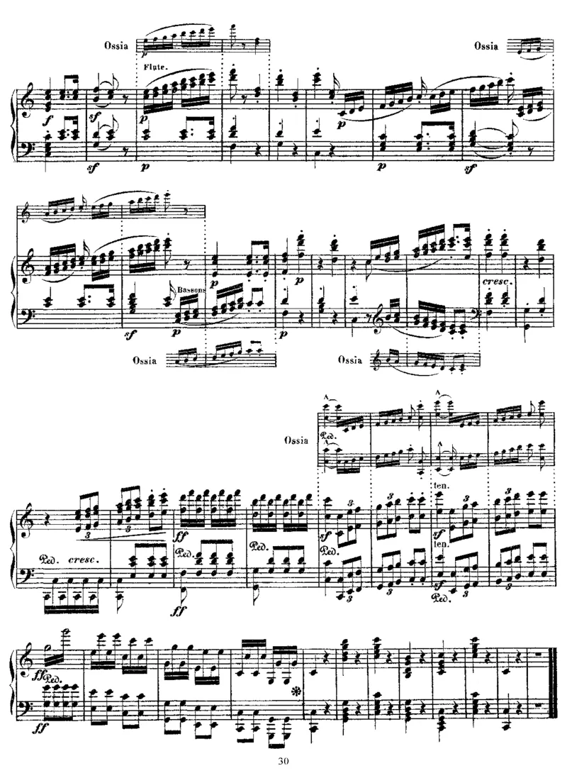 SymphonyNo1inC(Beethoven)_一万首著名钢琴曲谱哈农贝多芬合集视频教学电子版高清无水印可打印_1古典钢琴知名音乐家谱_李斯特钢琴谱全集_改编贝多芬