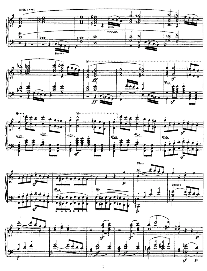 SymphonyNo1inC(Beethoven)_一万首著名钢琴曲谱哈农贝多芬合集视频教学电子版高清无水印可打印_1古典钢琴知名音乐家谱_李斯特钢琴谱全集_改编贝多芬