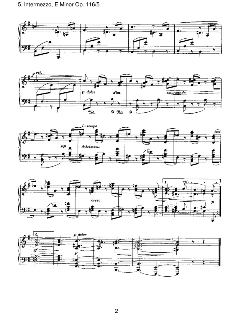 Intermezzo,EMinorOp.116_5_一万首著名钢琴曲谱哈农贝多芬合集视频教学电子版高清无水印可打印_1古典钢琴知名音乐家谱_勃拉姆斯钢琴谱全集_III.ShorterWorks_FantasiesOp.116