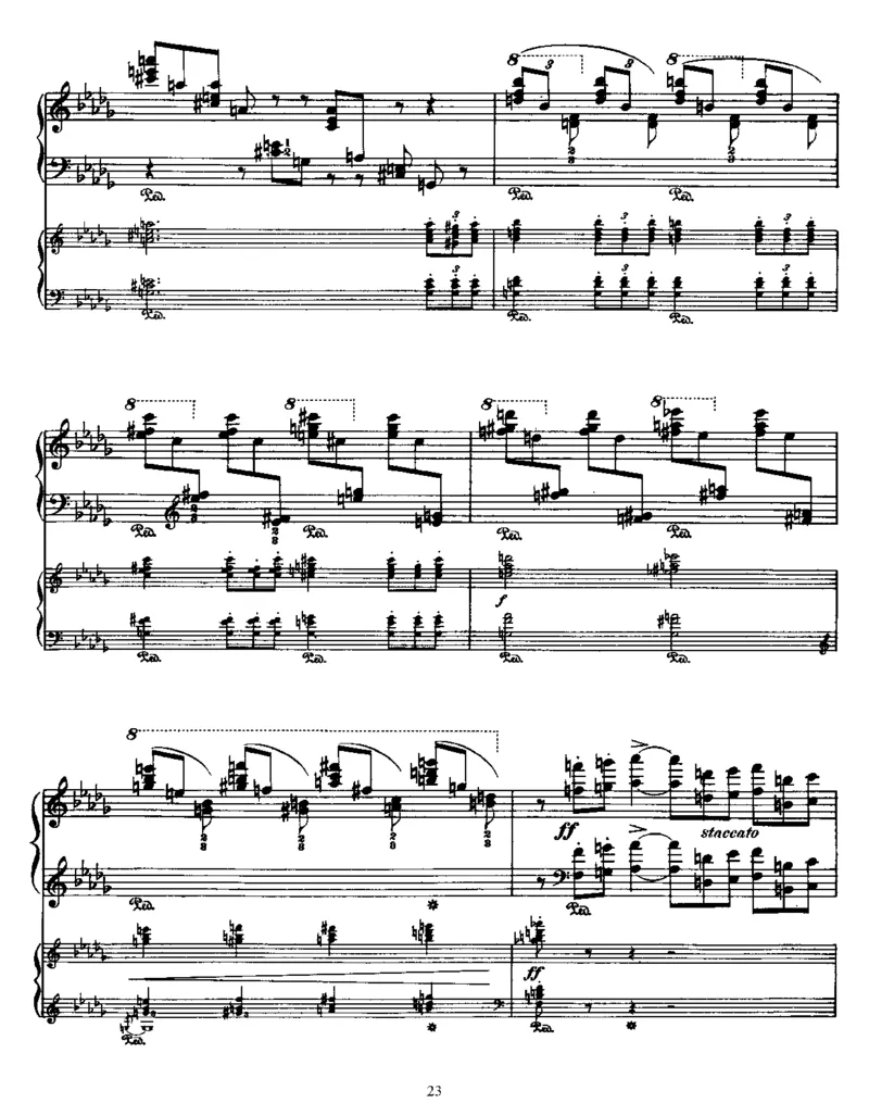 PianoConcertoNo1inbb,Op23(2Piano)_一万首著名钢琴曲谱哈农贝多芬合集视频教学电子版高清无水印可打印_1古典钢琴知名音乐家谱_柴科夫斯基钢琴谱全集