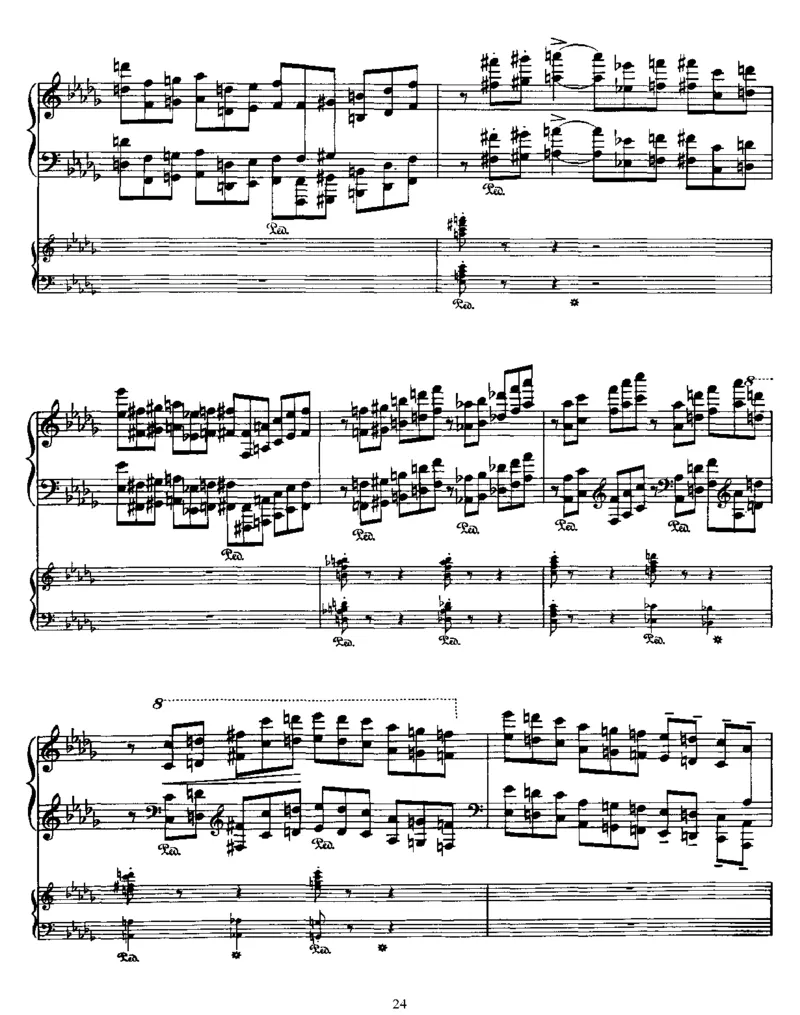 PianoConcertoNo1inbb,Op23(2Piano)_一万首著名钢琴曲谱哈农贝多芬合集视频教学电子版高清无水印可打印_1古典钢琴知名音乐家谱_柴科夫斯基钢琴谱全集