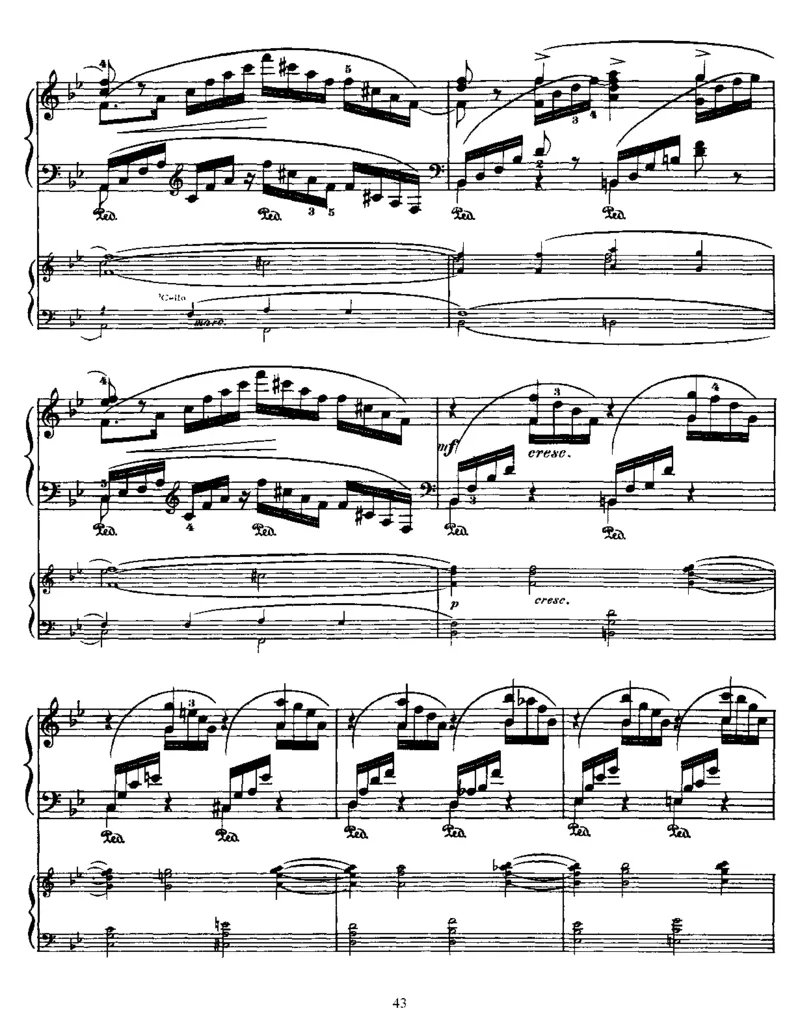 PianoConcertoNo1inbb,Op23(2Piano)_一万首著名钢琴曲谱哈农贝多芬合集视频教学电子版高清无水印可打印_1古典钢琴知名音乐家谱_柴科夫斯基钢琴谱全集