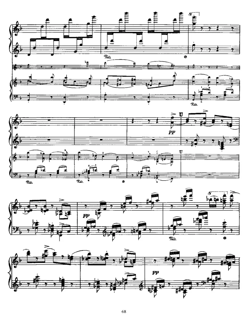 PianoConcertoNo1inbb,Op23(2Piano)_一万首著名钢琴曲谱哈农贝多芬合集视频教学电子版高清无水印可打印_1古典钢琴知名音乐家谱_柴科夫斯基钢琴谱全集