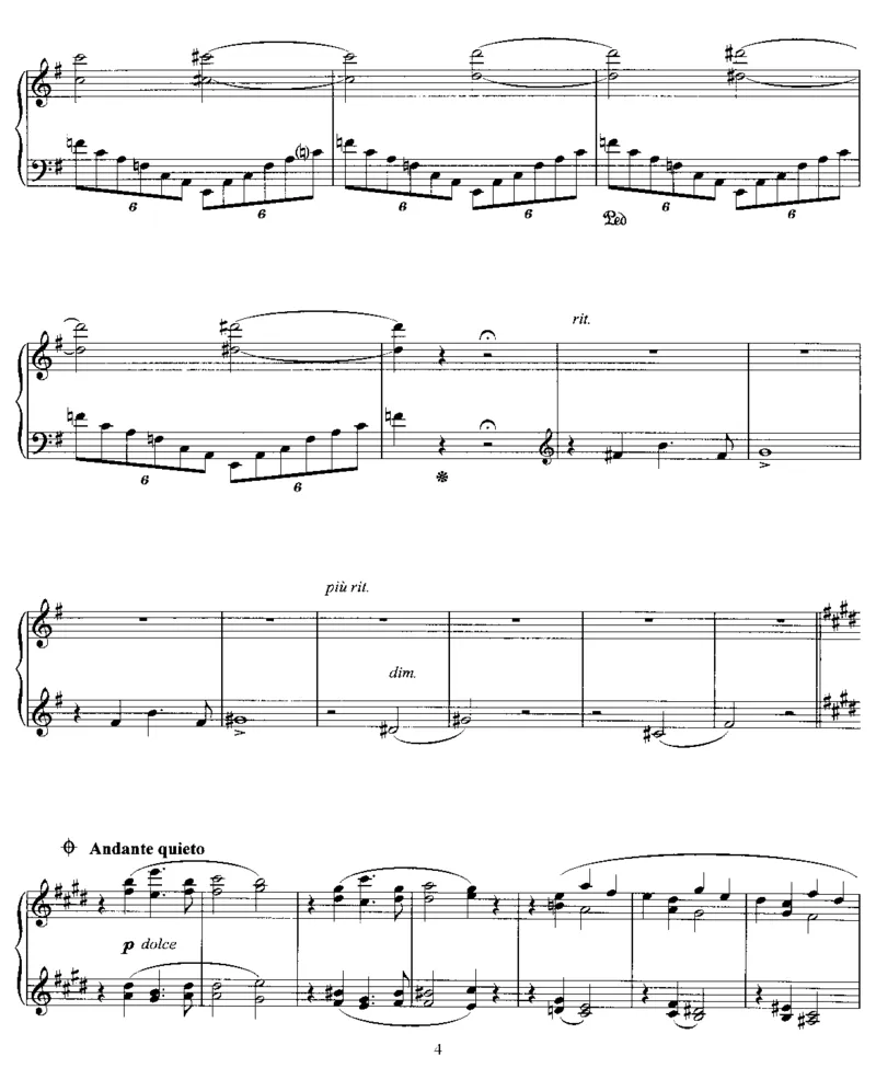 Nocturne(Sleepless)_一万首著名钢琴曲谱哈农贝多芬合集视频教学电子版高清无水印可打印_1古典钢琴知名音乐家谱_李斯特钢琴谱全集_其他作品