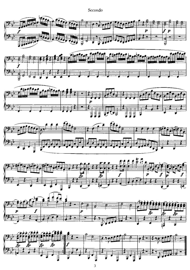 SonatainBb,K358(4Hands)_一万首著名钢琴曲谱哈农贝多芬合集视频教学电子版高清无水印可打印_1古典钢琴知名音乐家谱_莫扎特钢琴谱全集_0312095926_四手联弹