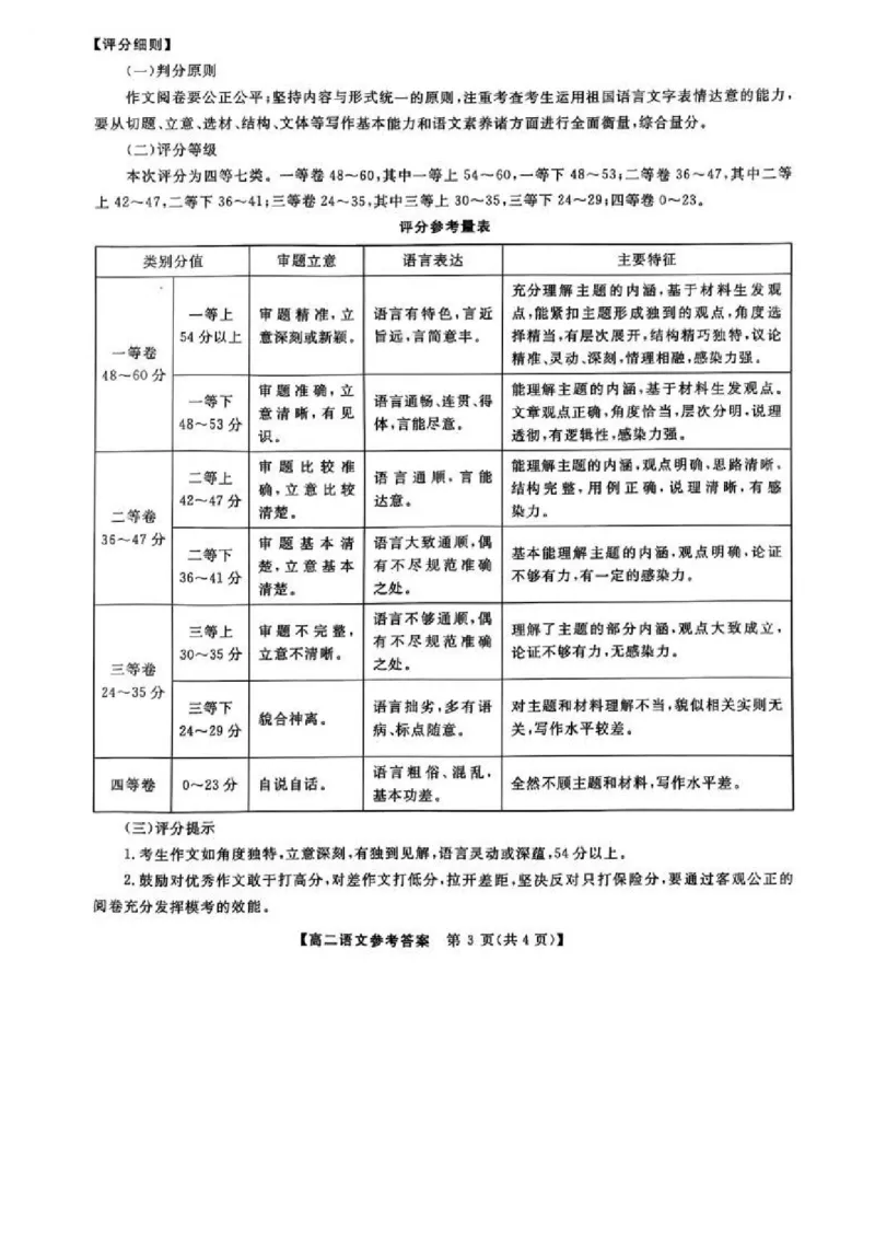 吉林省松原市2024~2025学年度高二下学期期中考试语文（含答题卡、答案）_2024-2025高二（7-7月题库）_2025年05月试卷_0530吉林省松原市2024-2025学年高二下学期期中考试