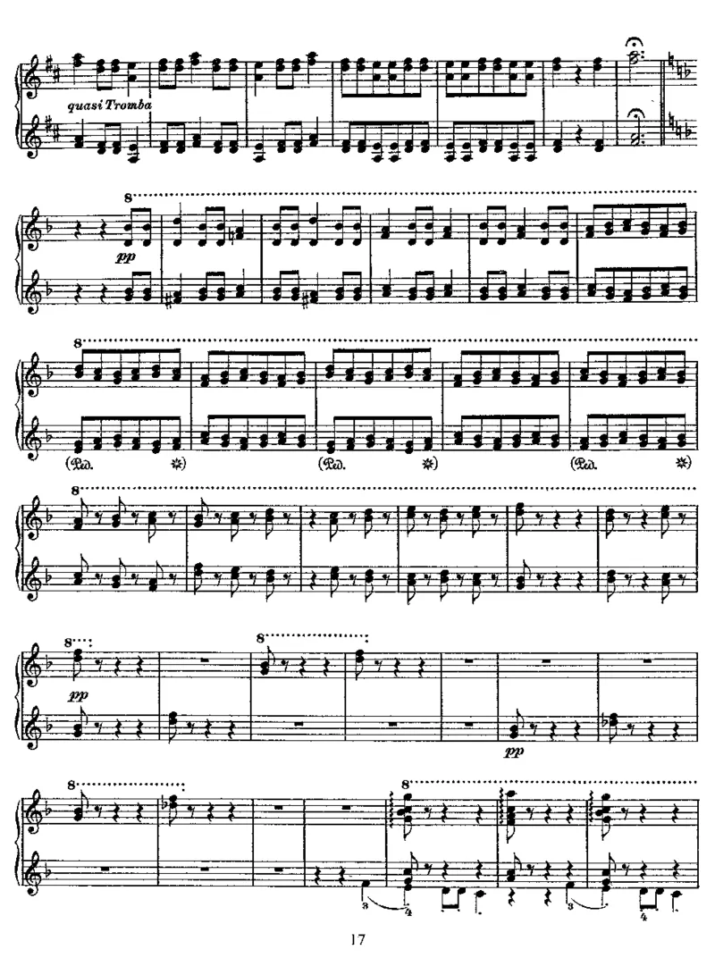 Weihenachtsbaum_一万首著名钢琴曲谱哈农贝多芬合集视频教学电子版高清无水印可打印_1古典钢琴知名音乐家谱_李斯特钢琴谱全集_其他作品