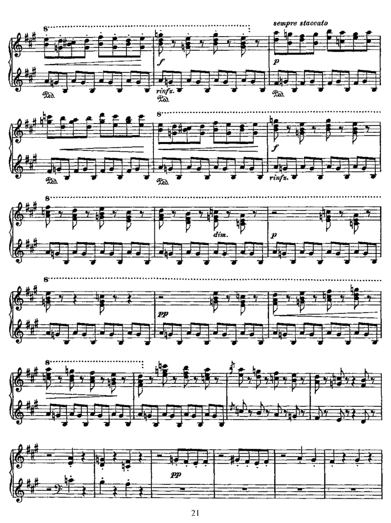 Weihenachtsbaum_一万首著名钢琴曲谱哈农贝多芬合集视频教学电子版高清无水印可打印_1古典钢琴知名音乐家谱_李斯特钢琴谱全集_其他作品