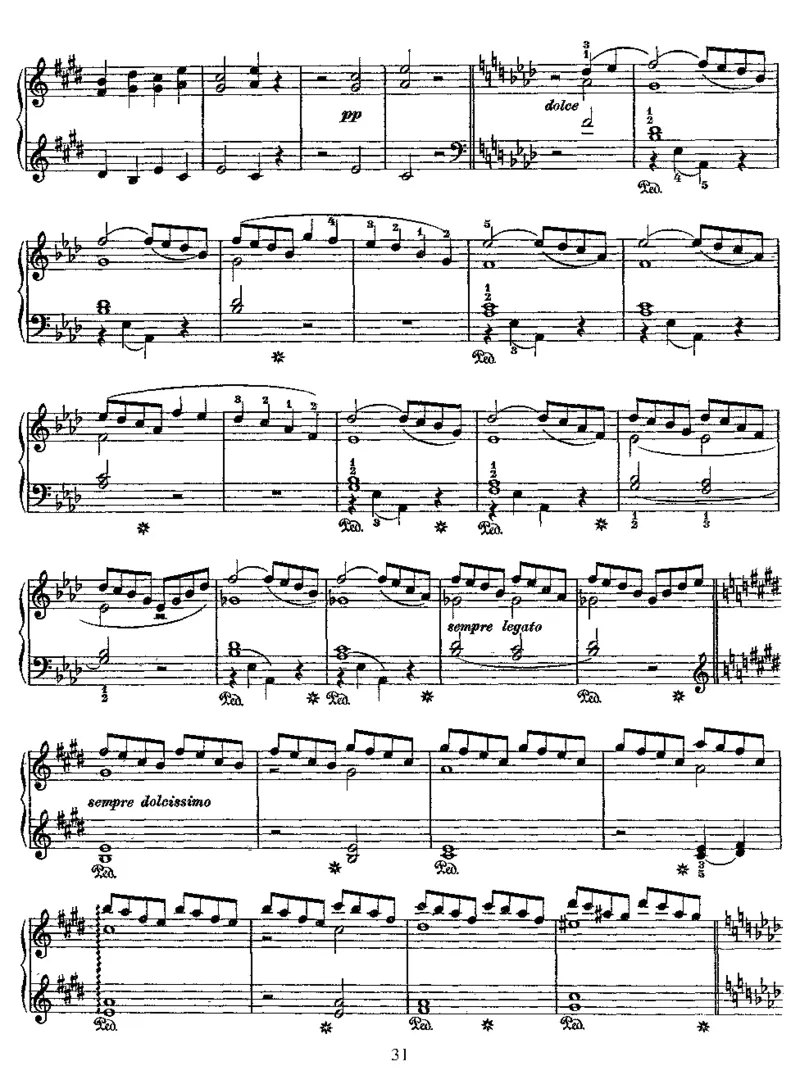 Weihenachtsbaum_一万首著名钢琴曲谱哈农贝多芬合集视频教学电子版高清无水印可打印_1古典钢琴知名音乐家谱_李斯特钢琴谱全集_其他作品