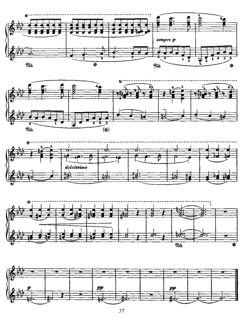 Weihenachtsbaum_一万首著名钢琴曲谱哈农贝多芬合集视频教学电子版高清无水印可打印_1古典钢琴知名音乐家谱_李斯特钢琴谱全集_其他作品