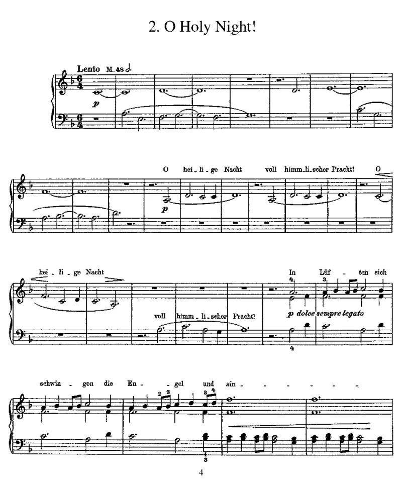 Weihenachtsbaum_一万首著名钢琴曲谱哈农贝多芬合集视频教学电子版高清无水印可打印_1古典钢琴知名音乐家谱_李斯特钢琴谱全集_其他作品