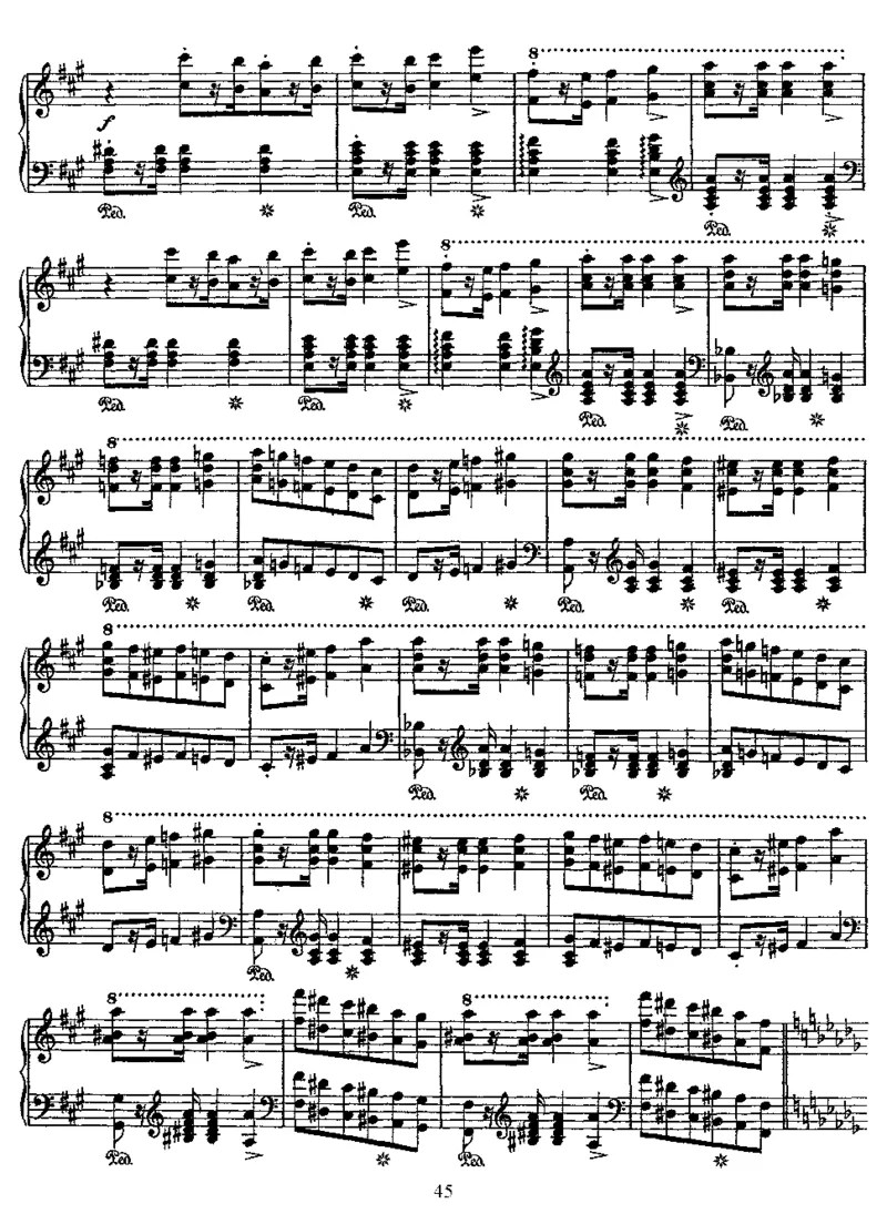 Weihenachtsbaum_一万首著名钢琴曲谱哈农贝多芬合集视频教学电子版高清无水印可打印_1古典钢琴知名音乐家谱_李斯特钢琴谱全集_其他作品