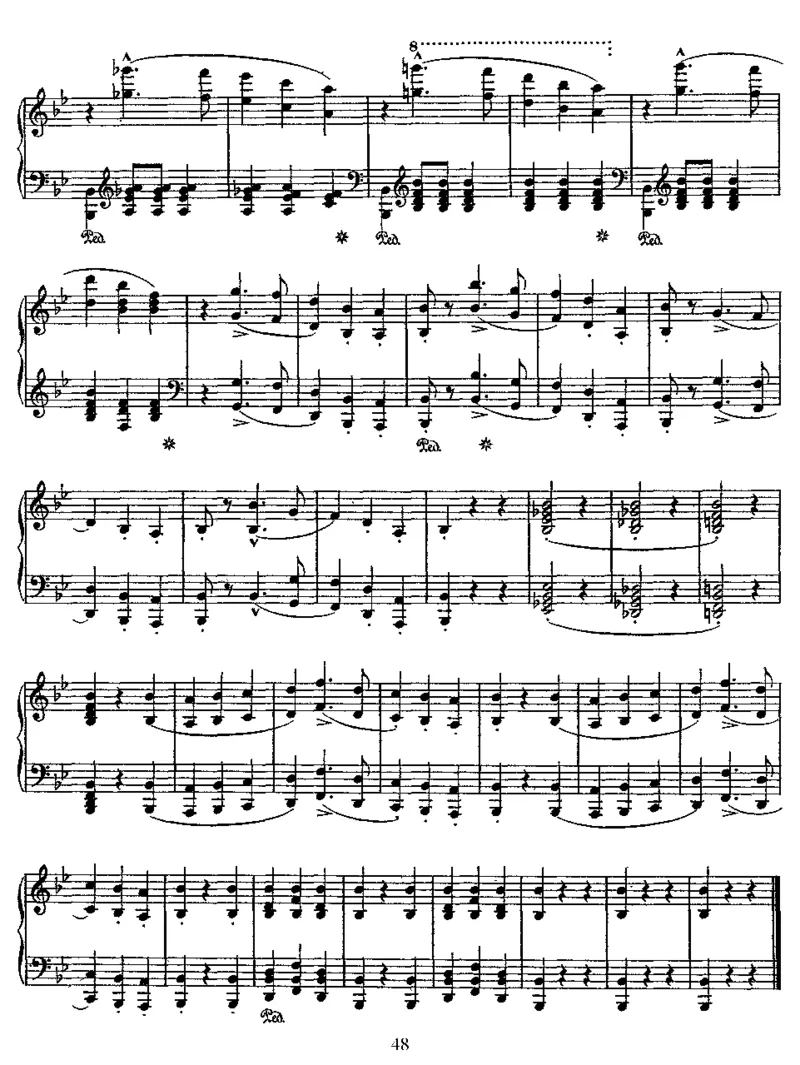 Weihenachtsbaum_一万首著名钢琴曲谱哈农贝多芬合集视频教学电子版高清无水印可打印_1古典钢琴知名音乐家谱_李斯特钢琴谱全集_其他作品