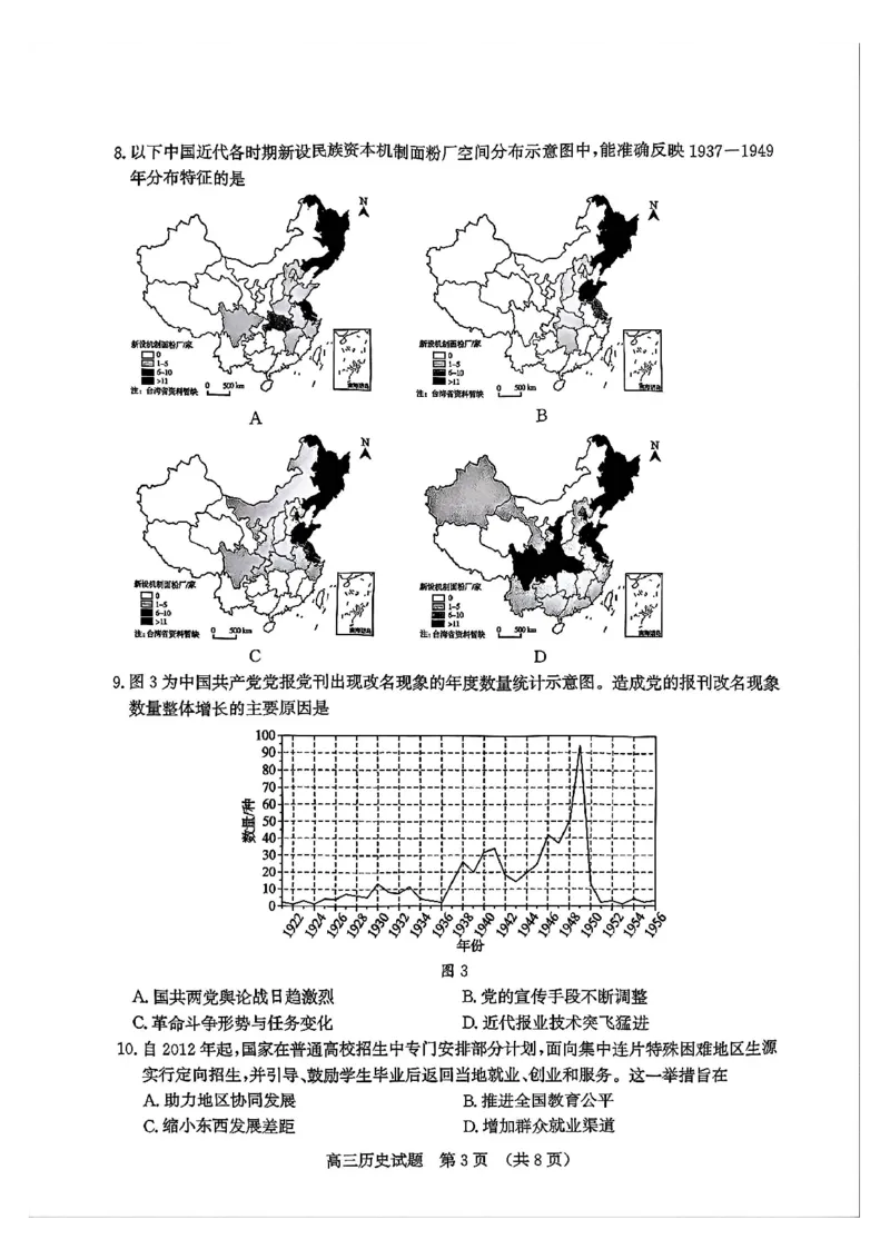 历史试题_2024-2025高三（6-6月题库）_2026年1月高三_260131山东省济南市2025-2026年高三上第一次模拟考试（全科）_山东省济南市2025-2026年高三上第一次模拟考试历史