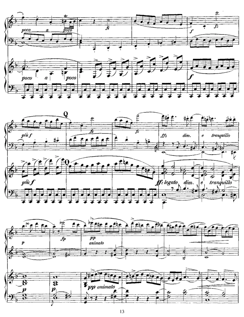 SonatainF,K533(Mozart)_一万首著名钢琴曲谱哈农贝多芬合集视频教学电子版高清无水印可打印_1古典钢琴知名音乐家谱_格里格钢琴谱全集_双钢琴