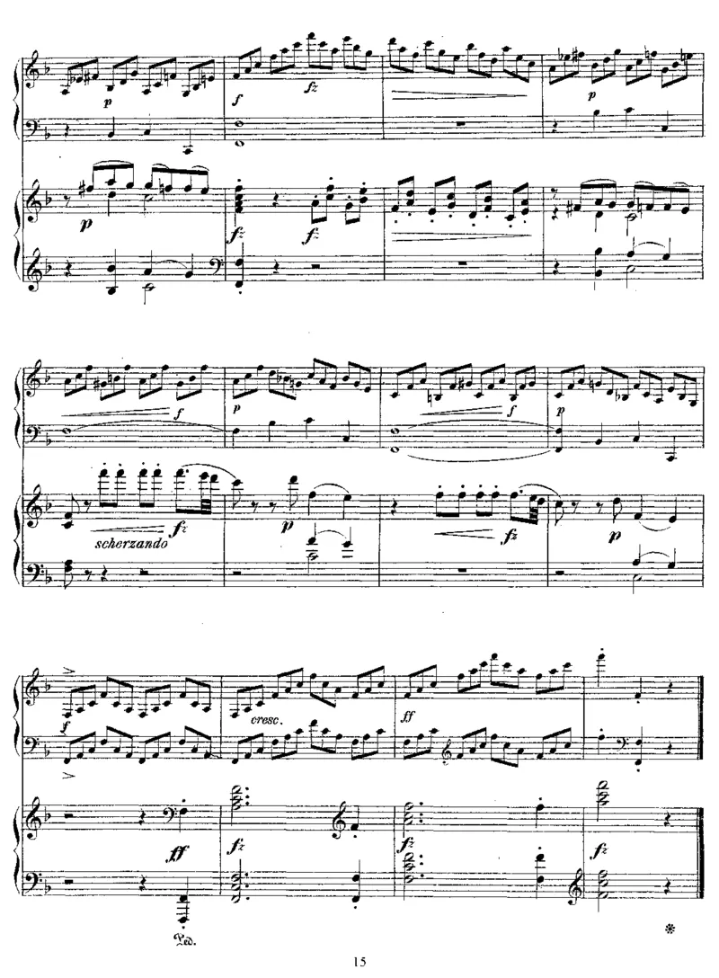 SonatainF,K533(Mozart)_一万首著名钢琴曲谱哈农贝多芬合集视频教学电子版高清无水印可打印_1古典钢琴知名音乐家谱_格里格钢琴谱全集_双钢琴