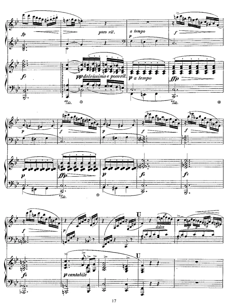 SonatainF,K533(Mozart)_一万首著名钢琴曲谱哈农贝多芬合集视频教学电子版高清无水印可打印_1古典钢琴知名音乐家谱_格里格钢琴谱全集_双钢琴