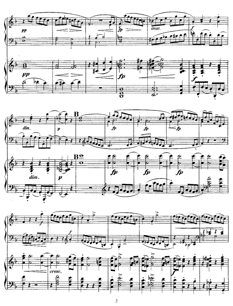 SonatainF,K533(Mozart)_一万首著名钢琴曲谱哈农贝多芬合集视频教学电子版高清无水印可打印_1古典钢琴知名音乐家谱_格里格钢琴谱全集_双钢琴