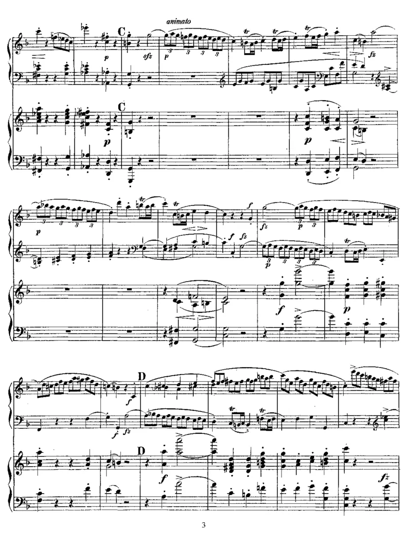 SonatainF,K533(Mozart)_一万首著名钢琴曲谱哈农贝多芬合集视频教学电子版高清无水印可打印_1古典钢琴知名音乐家谱_格里格钢琴谱全集_双钢琴