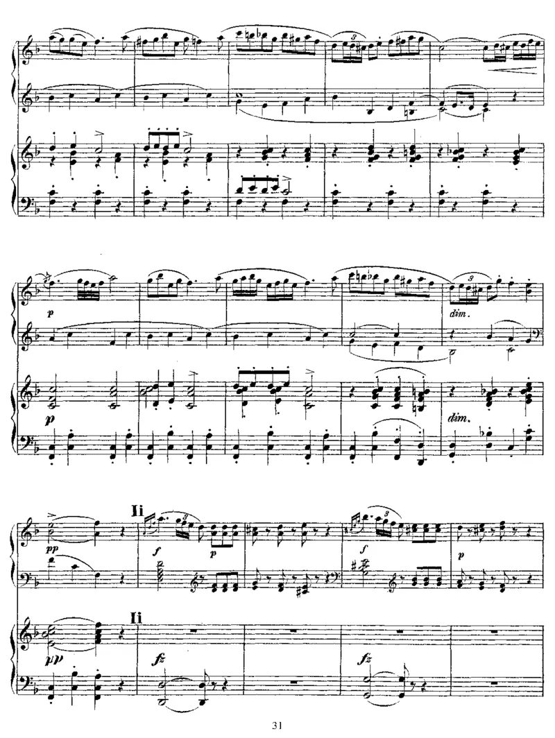 SonatainF,K533(Mozart)_一万首著名钢琴曲谱哈农贝多芬合集视频教学电子版高清无水印可打印_1古典钢琴知名音乐家谱_格里格钢琴谱全集_双钢琴