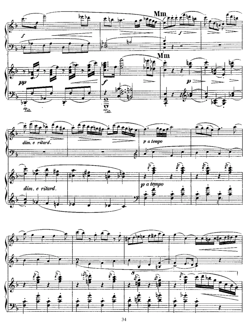 SonatainF,K533(Mozart)_一万首著名钢琴曲谱哈农贝多芬合集视频教学电子版高清无水印可打印_1古典钢琴知名音乐家谱_格里格钢琴谱全集_双钢琴