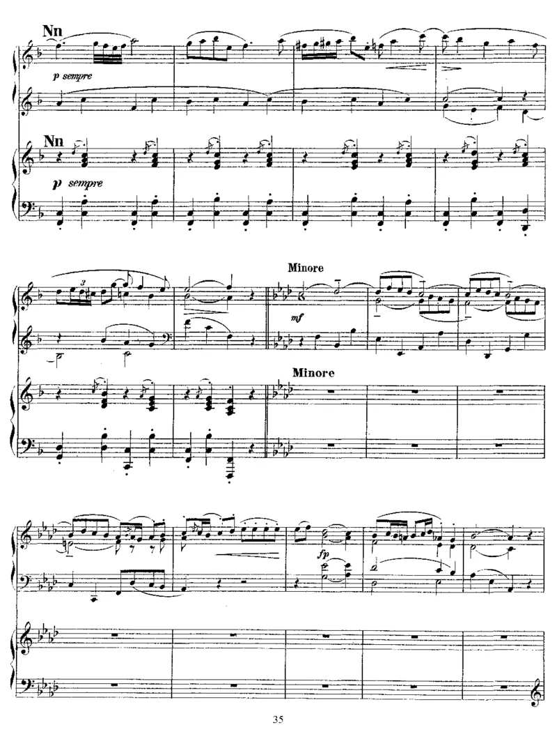 SonatainF,K533(Mozart)_一万首著名钢琴曲谱哈农贝多芬合集视频教学电子版高清无水印可打印_1古典钢琴知名音乐家谱_格里格钢琴谱全集_双钢琴