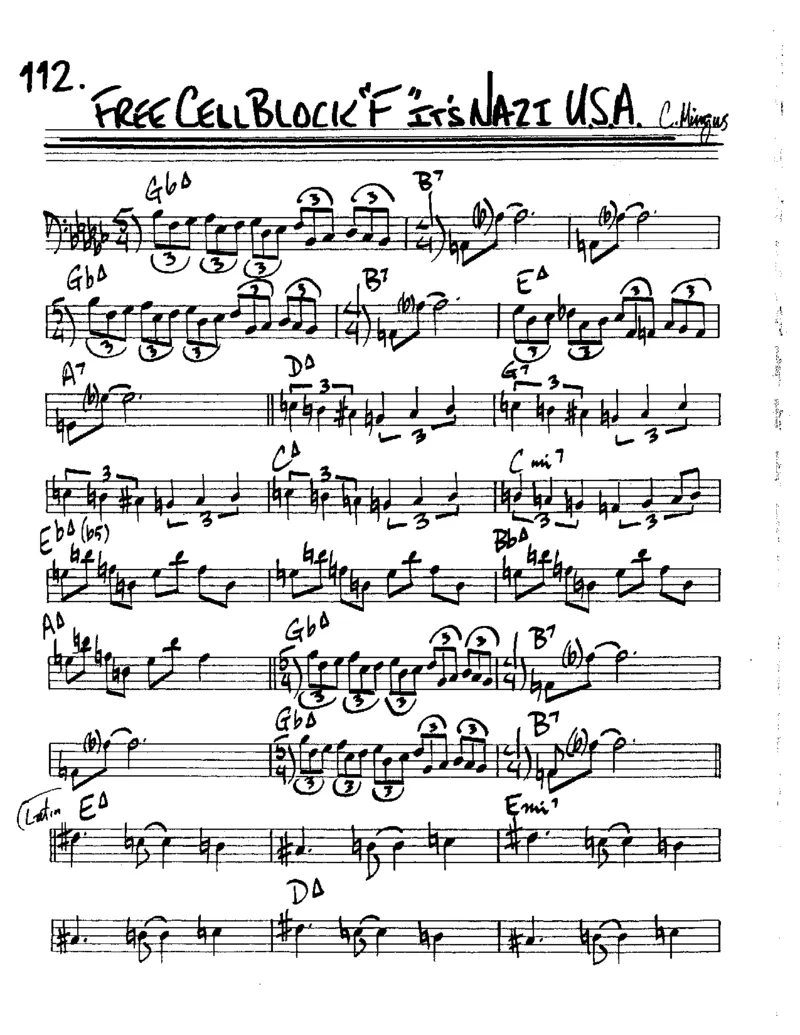 TheRealBookVolume-2-contrebasse_一万首著名钢琴曲谱哈农贝多芬合集视频教学电子版高清无水印可打印_07各风格钢琴谱合集_JazzPiano_原版钢琴教材附音频