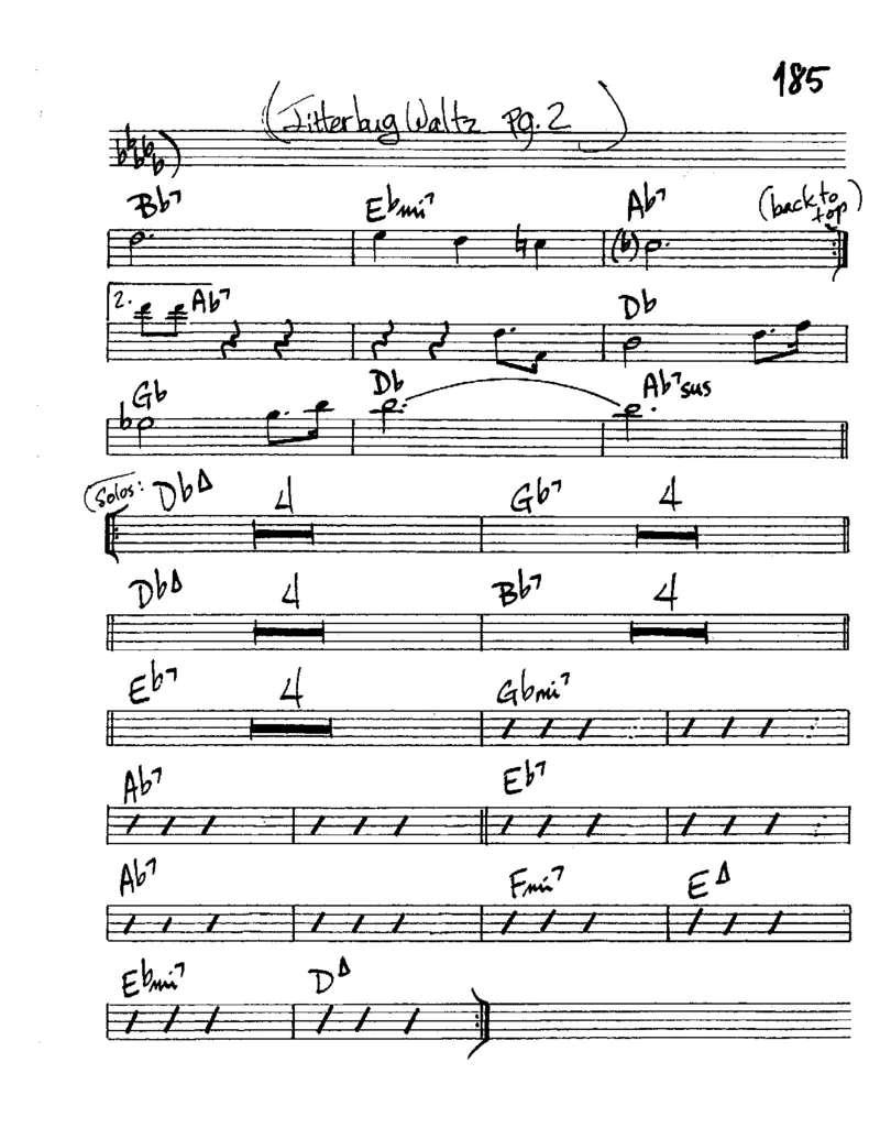 TheRealBookVolume-2-contrebasse_一万首著名钢琴曲谱哈农贝多芬合集视频教学电子版高清无水印可打印_07各风格钢琴谱合集_JazzPiano_原版钢琴教材附音频