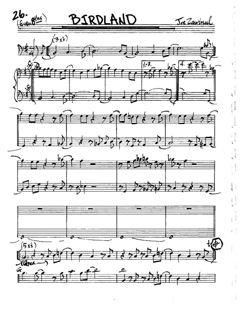 TheRealBookVolume-2-contrebasse_一万首著名钢琴曲谱哈农贝多芬合集视频教学电子版高清无水印可打印_07各风格钢琴谱合集_JazzPiano_原版钢琴教材附音频