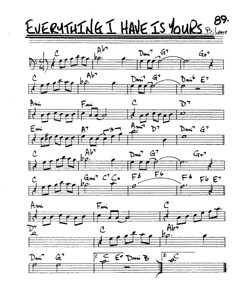 TheRealBookVolume-2-contrebasse_一万首著名钢琴曲谱哈农贝多芬合集视频教学电子版高清无水印可打印_07各风格钢琴谱合集_JazzPiano_原版钢琴教材附音频