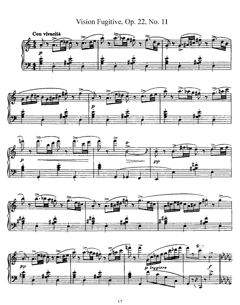 OP22.影像瞬间20首_一万首著名钢琴曲谱哈农贝多芬合集视频教学电子版高清无水印可打印_1古典钢琴知名音乐家谱_普罗科菲耶夫钢琴谱全集