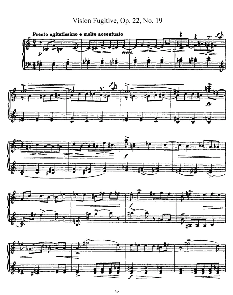 OP22.影像瞬间20首_一万首著名钢琴曲谱哈农贝多芬合集视频教学电子版高清无水印可打印_1古典钢琴知名音乐家谱_普罗科菲耶夫钢琴谱全集