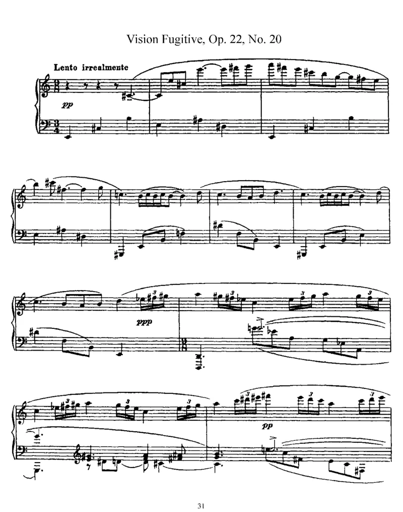 OP22.影像瞬间20首_一万首著名钢琴曲谱哈农贝多芬合集视频教学电子版高清无水印可打印_1古典钢琴知名音乐家谱_普罗科菲耶夫钢琴谱全集