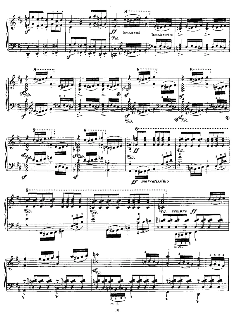 SymphonyNo2inD(Beethoven)_一万首著名钢琴曲谱哈农贝多芬合集视频教学电子版高清无水印可打印_1古典钢琴知名音乐家谱_李斯特钢琴谱全集_改编贝多芬