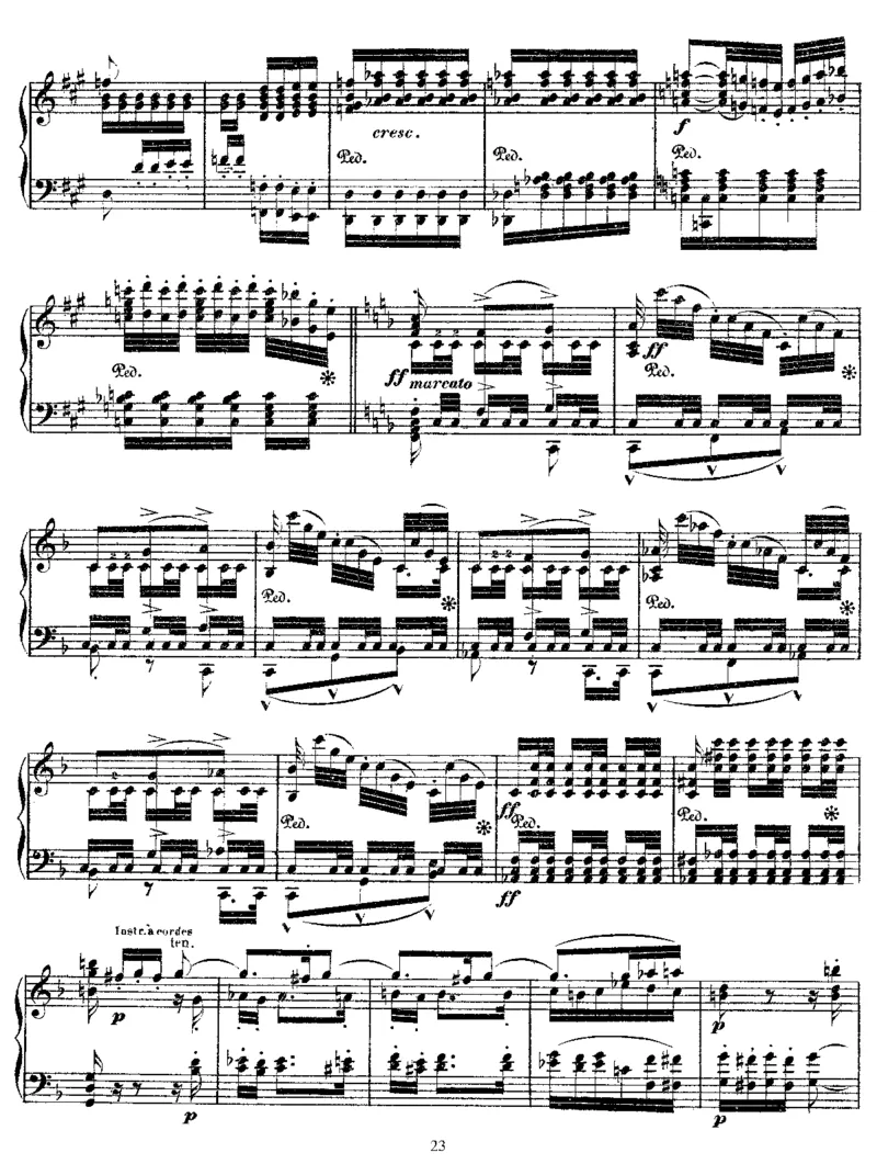 SymphonyNo2inD(Beethoven)_一万首著名钢琴曲谱哈农贝多芬合集视频教学电子版高清无水印可打印_1古典钢琴知名音乐家谱_李斯特钢琴谱全集_改编贝多芬