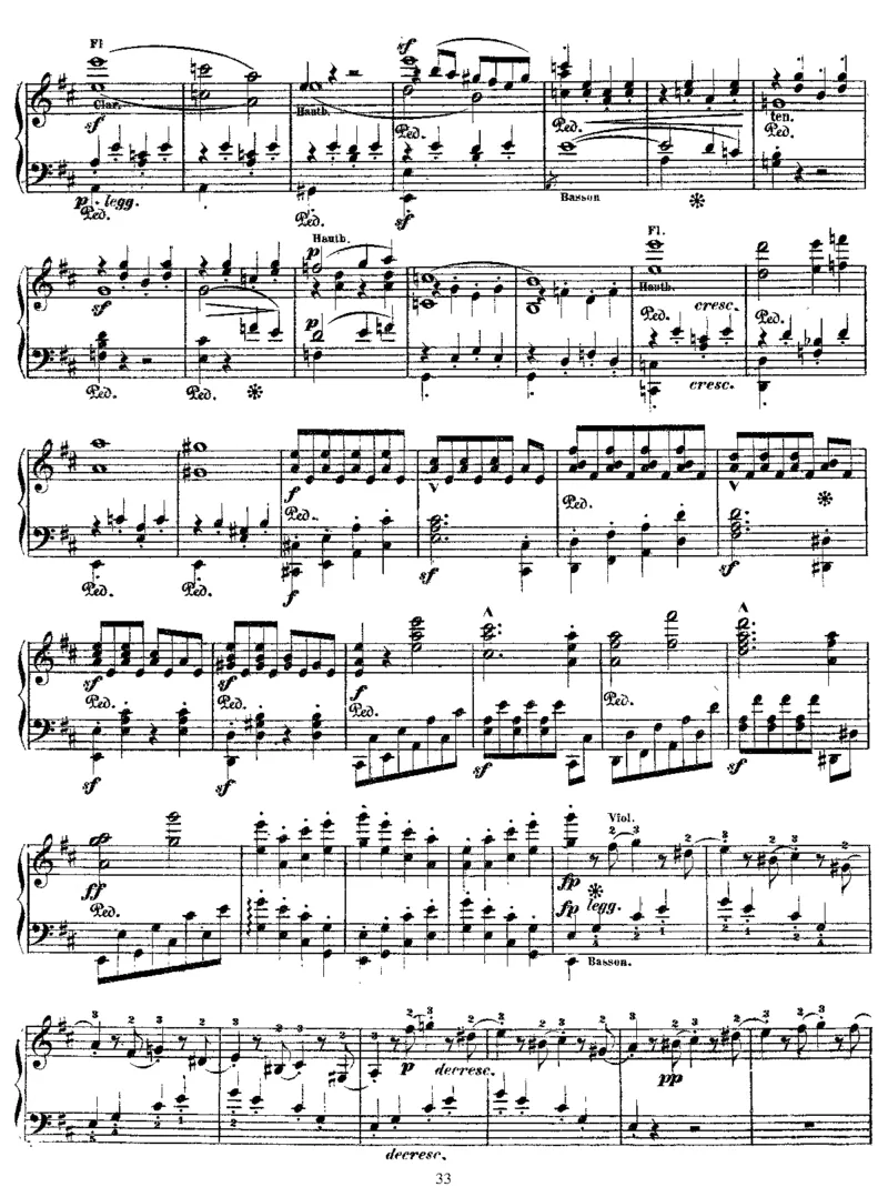 SymphonyNo2inD(Beethoven)_一万首著名钢琴曲谱哈农贝多芬合集视频教学电子版高清无水印可打印_1古典钢琴知名音乐家谱_李斯特钢琴谱全集_改编贝多芬