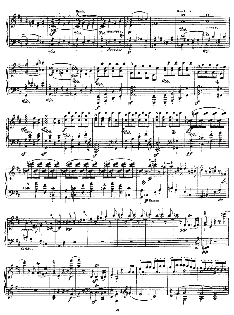 SymphonyNo2inD(Beethoven)_一万首著名钢琴曲谱哈农贝多芬合集视频教学电子版高清无水印可打印_1古典钢琴知名音乐家谱_李斯特钢琴谱全集_改编贝多芬