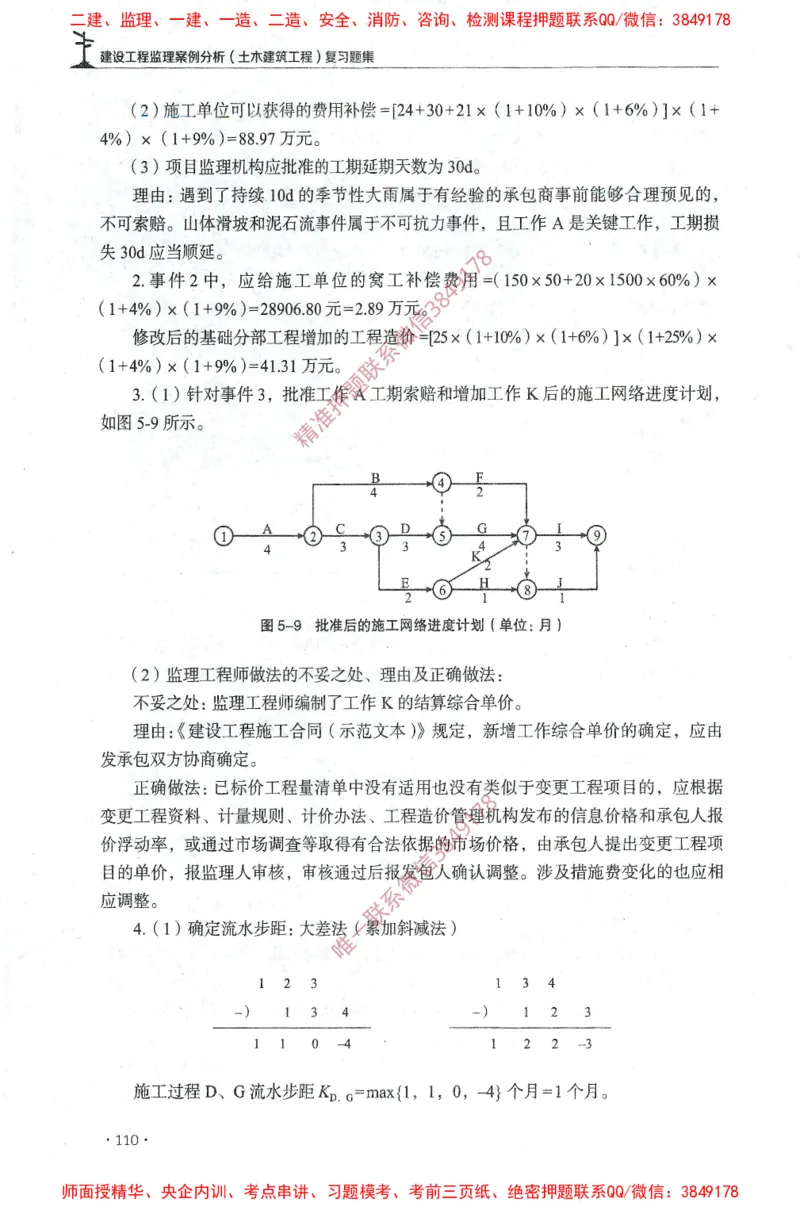 JGS-土建案例-官方习题集_监理工程师_2025监理工程师_2025年监理工程师SVIP_2025年监理土建案例SVIP_01-精华文档✿电子教材✿历年真题_23-案例《官方章节习题册》JGS推荐